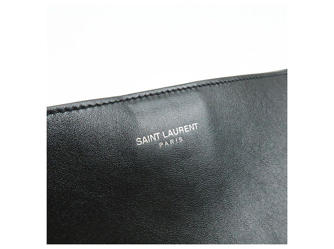 Autre Marque SAINT LAURENT PARIS Sac Bold Hobo Calf Leather Shoulder Bag 819623 - vista 14