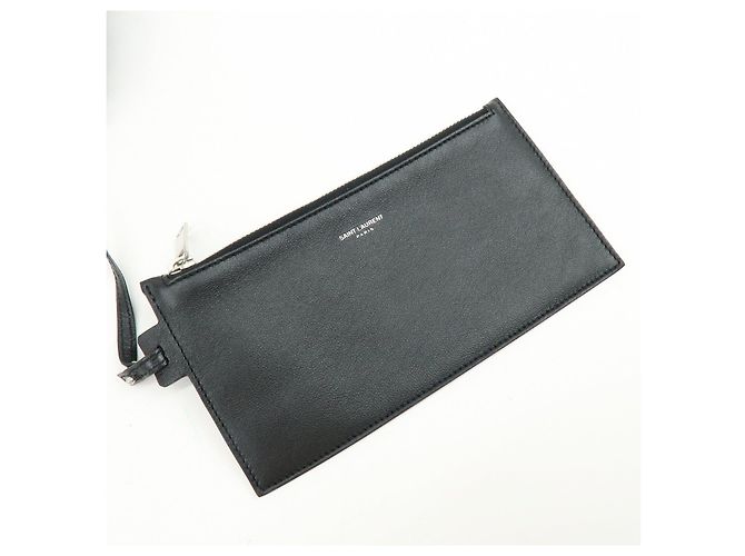 Autre Marque SAINT LAURENT PARIS Sac Bold Hobo Calf Leather Shoulder Bag 819623 - vista 15