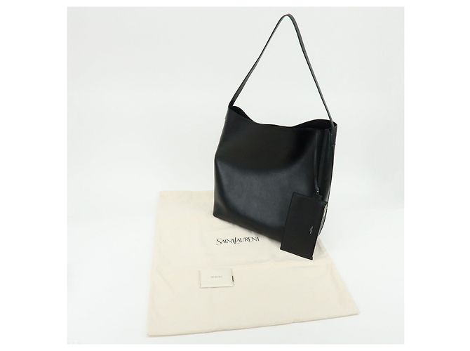 Autre Marque SAINT LAURENT PARIS Sac Bold Hobo Calf Leather Shoulder Bag 819623 - vista 22