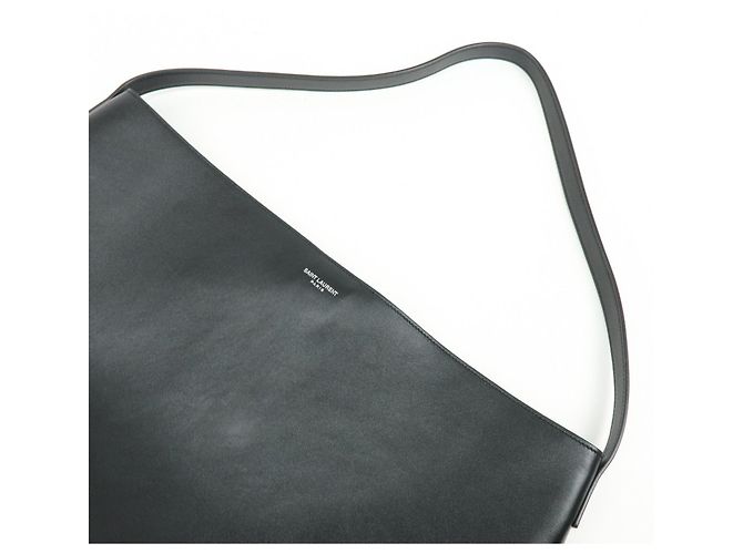 Autre Marque SAINT LAURENT PARIS Sac Bold Hobo Calf Leather Shoulder Bag 819623 - vista 6