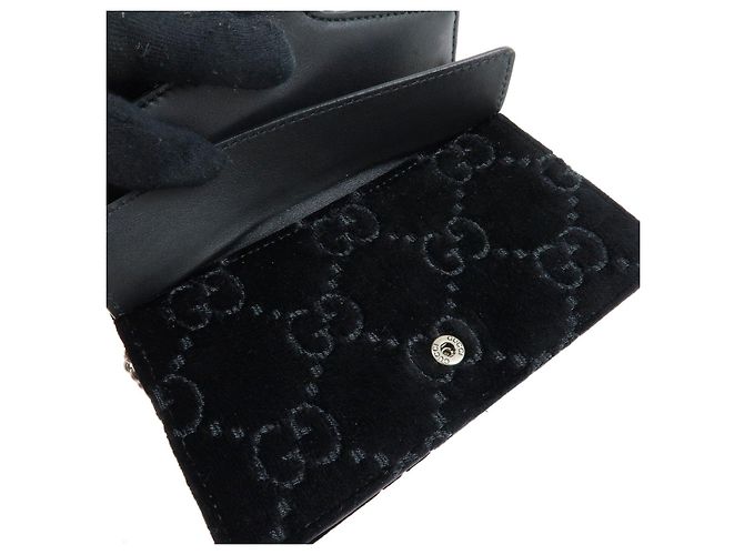 Borsa GUCCI Dionysus Super Mini Bag in velluto e pelle con catena 476432 - vista 8