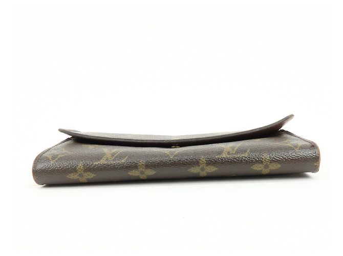 Louis Vuitton Monogram Canvas Compact Lote de 2 Carteras Cartera Larga Marrón - vista 15
