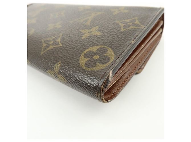 Louis Vuitton Monogram Canvas Compact Lote de 2 Carteras Cartera Larga Marrón - vista 17