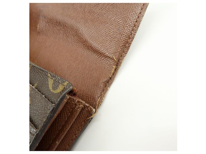 Louis Vuitton Monogram Canvas Compact Lote de 2 Carteras Cartera Larga Marrón - vista 21