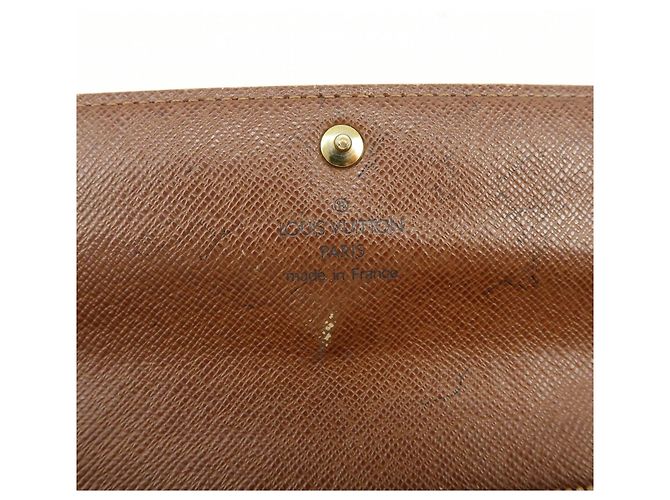 Louis Vuitton Monogram Canvas Compact Lote de 2 Carteras Cartera Larga Marrón - vista 23