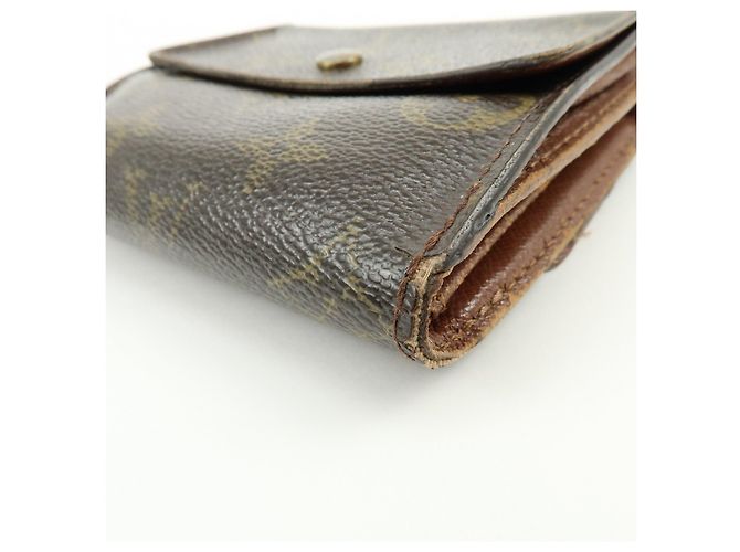 Louis Vuitton Monogram Canvas Compact Lote de 2 Carteras Cartera Larga Marrón - vista 5