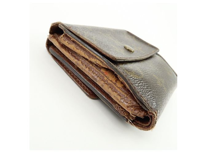 Louis Vuitton Monogram Canvas Compact Lote de 2 Carteras Cartera Larga Marrón - vista 7
