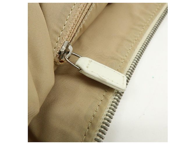 Borsa a tracolla Christian Dior Street Chic Trotter Canvas Leather Beige - vista 23