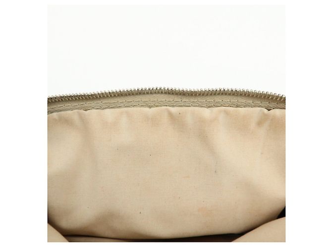 Hermès HERMES Bolide Mini Bolsa de Lona de Algodão e Couro Bege - vista 21