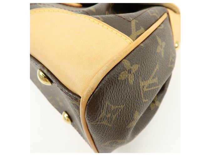 Borsa a Tracolla e a Mano Louis Vuitton Monogram Beverly MM Marrone M40121 - vista 11