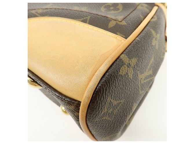 Borsa a Tracolla e a Mano Louis Vuitton Monogram Beverly MM Marrone M40121 - vista 13