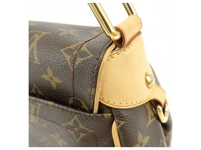 Borsa a Tracolla e a Mano Louis Vuitton Monogram Beverly MM Marrone M40121 - vista 16