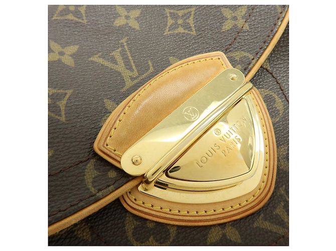 Borsa a Tracolla e a Mano Louis Vuitton Monogram Beverly MM Marrone M40121 - vista 18
