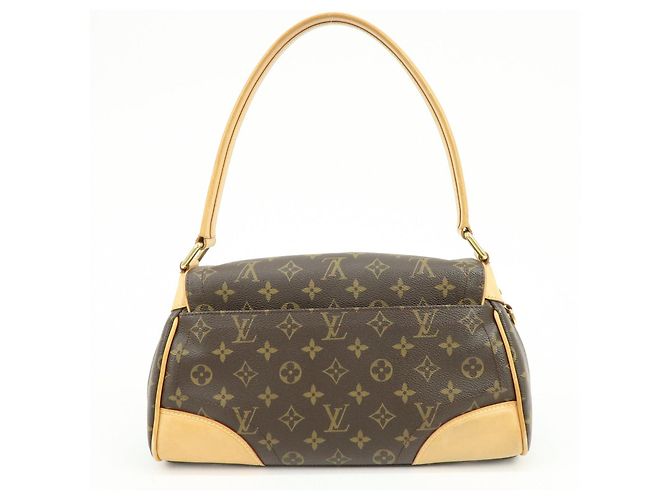 Borsa a Tracolla e a Mano Louis Vuitton Monogram Beverly MM Marrone M40121 - vista 2