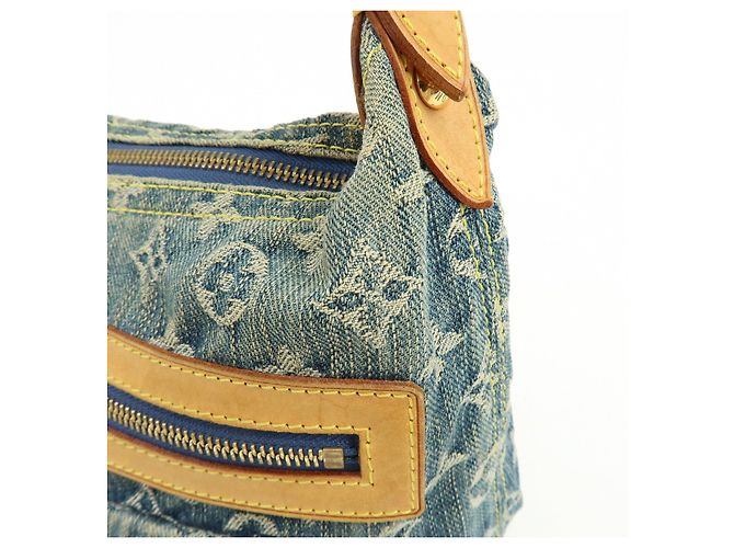 Louis Vuitton Monogram Denim Baggy PM Borsa 2Way Borsa a Tracolla M95049 - vista 15
