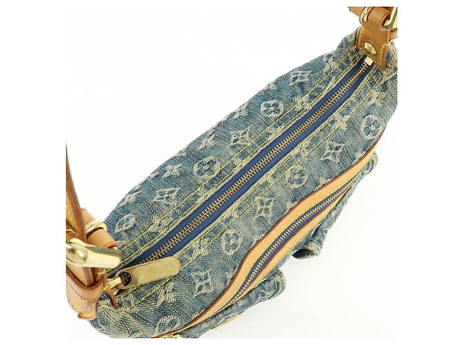 Louis Vuitton Monogram Denim Baggy PM Borsa 2Way Borsa a Tracolla M95049 - vista 20