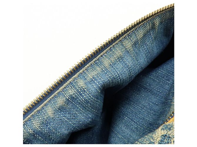 Louis Vuitton Monogram Denim Baggy PM Borsa 2Way Borsa a Tracolla M95049 - vista 23