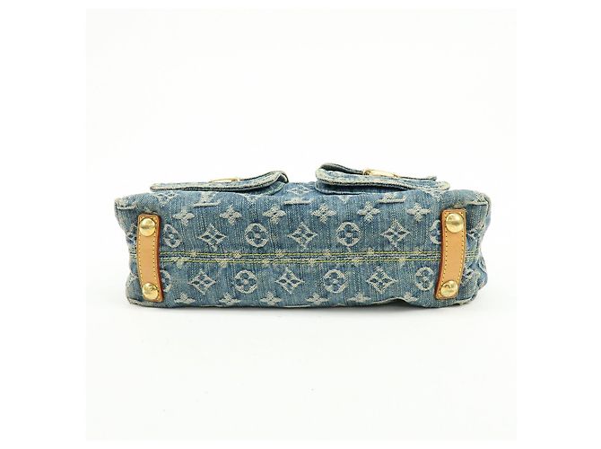 Louis Vuitton Monogram Denim Baggy PM Borsa 2Way Borsa a Tracolla M95049 - vista 5