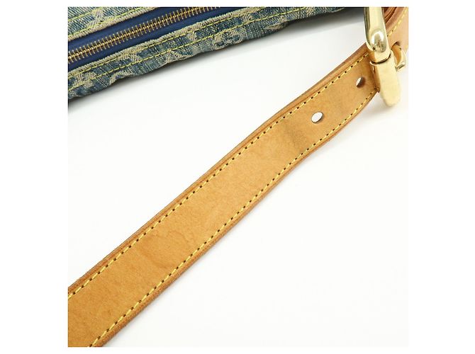 Louis Vuitton Monogram Denim Baggy PM Borsa 2Way Borsa a Tracolla M95049 - vista 8