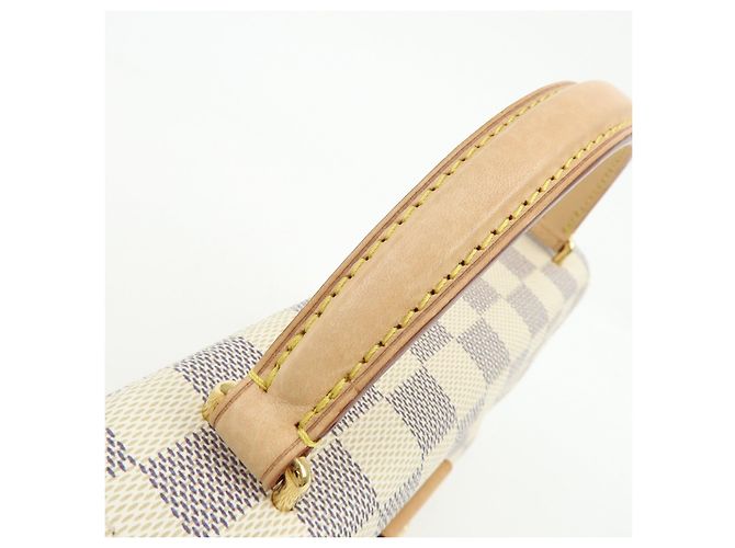 Louis Vuitton Damier Azur Croisette Canvas Leather 2Way Bag N41581 - vista 10