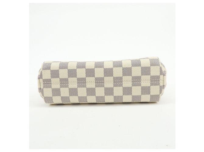 Louis Vuitton Damier Azur Croisette Canvas Leather 2Way Bag N41581 - vista 5