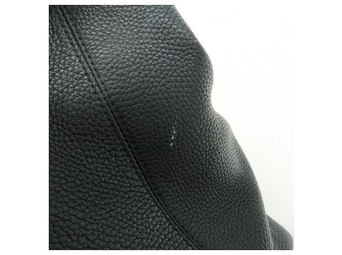 Borsa a tracolla in pelle con catena GUCCI SOHO Interlocking G Nero 536196 - vista 17