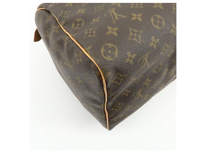 Louis Vuitton Monogram Keep All 50 Boston Bag Hand Bag Brown M41426 - vista 11