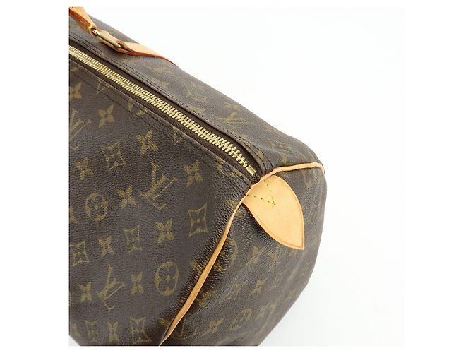 Louis Vuitton Monogram Keep All 50 Boston Bag Hand Bag Brown M41426 - vista 13