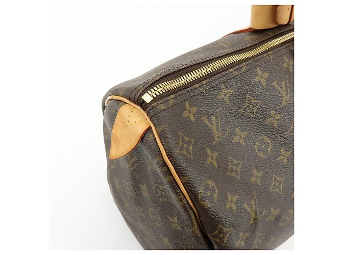 Louis Vuitton Monogram Keep All 50 Boston Bag Hand Bag Brown M41426 - vista 14