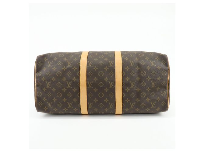 Louis Vuitton Monogram Keep All 50 Boston Bag Hand Bag Brown M41426 - vista 5