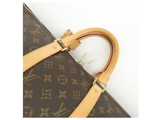 Louis Vuitton Monogram Keep All 50 Boston Bag Hand Bag Brown M41426 - vista 6