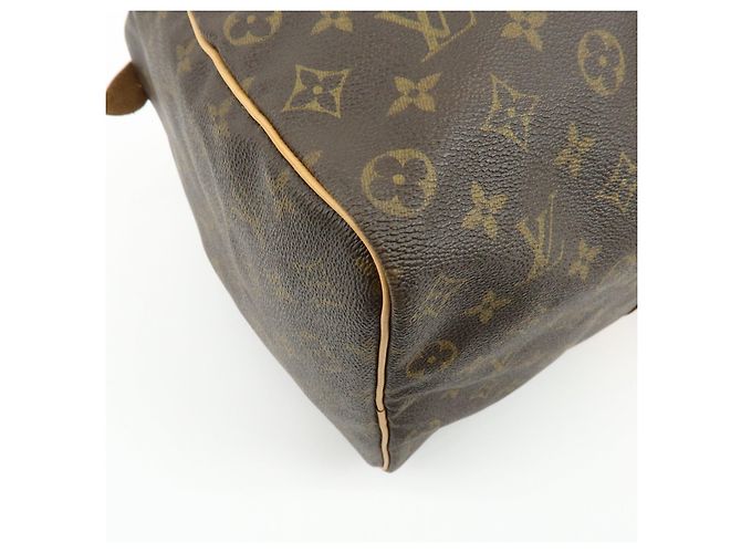 Louis Vuitton Monogram Keep All 50 Boston Bag Hand Bag Brown M41426 - vista 9