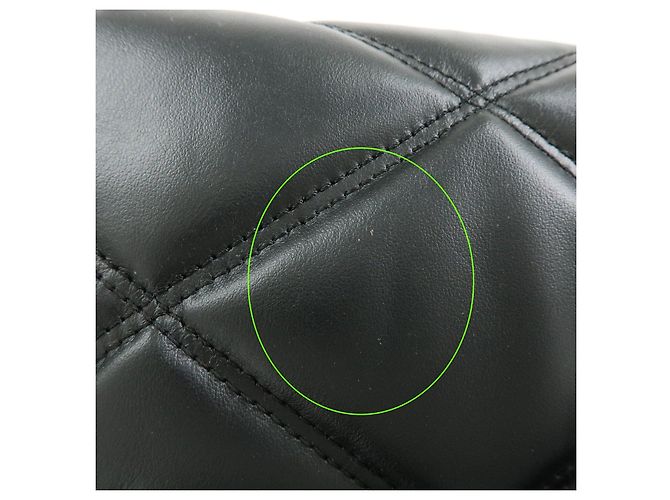 VERSACE Borsa a tracolla in pelle Medusa con catena Nera - vista 17