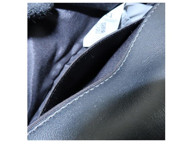 VERSACE Borsa a tracolla in pelle Medusa con catena Nera - vista 21