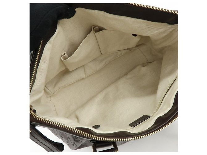 Borsa a tracolla 2Way GUCCI Sukey Interlocking G Guccissima in pelle 247902 - vista 17
