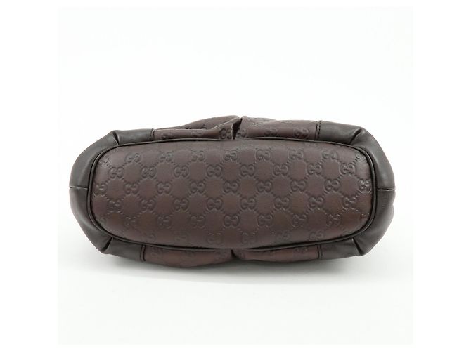 Borsa a tracolla 2Way GUCCI Sukey Interlocking G Guccissima in pelle 247902 - vista 5