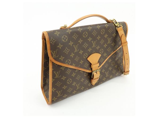 Borsa 2Way Louis Vuitton Monogram Beverly Borsa a Tracolla Brown M51121 - vista 4