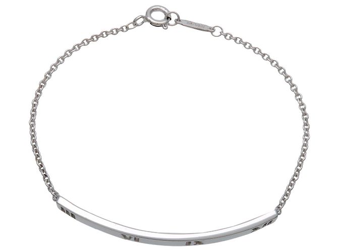 Bracciale Tiffany & Co Atlas Bar Bracelet SV925 Silver - vista 2