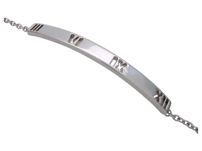 Bracciale Tiffany & Co Atlas Bar Bracelet SV925 Silver - vista 3