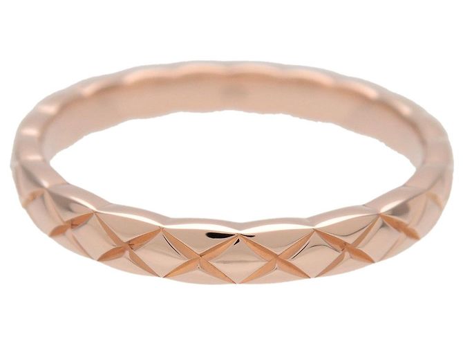 CHANEL COCO Crush Ring Mini K18 750PG Rose Gold #56 US 7.5 EU 56 J11785 Ring - Ansicht 2