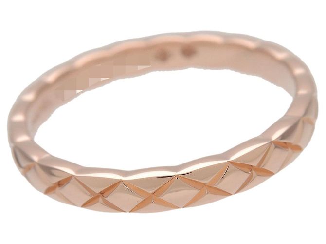 CHANEL COCO Crush Ring Mini K18 750PG Rose Gold #56 US 7.5 EU 56 J11785 Ring - Ansicht 5