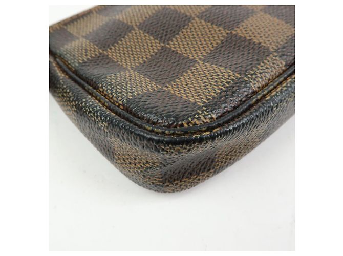 Louis Vuitton Damier T&B Mini Pochette Accessoires Pouch Brown N58011 - vista 13