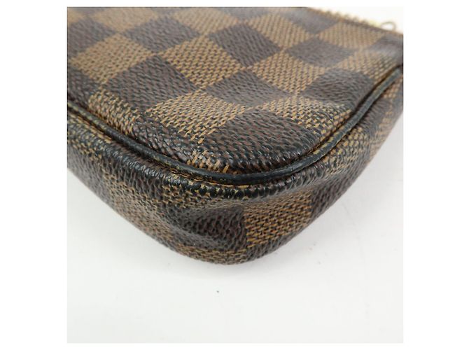 Louis Vuitton Damier T&B Mini Pochette Accessoires Pouch Brown N58011 - vista 14