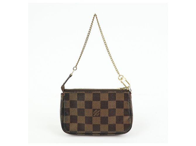 Louis Vuitton Damier T&B Mini Pochette Accessoires Pouch Brown N58011 - vista 2