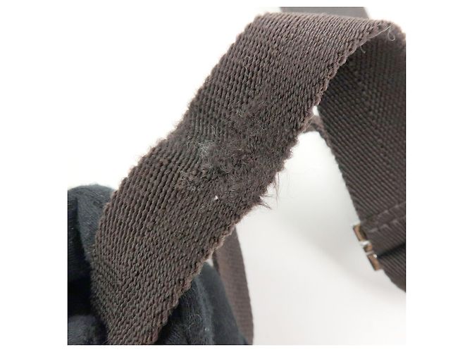 Borsa a tracolla e a spalla Gucci GG Canvas Leather Brown 114291 - vista 7