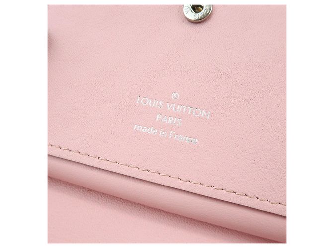 Cartera Compacta Louis Vuitton New Wave Gypt Smoothie Pink M63791 - vista 23