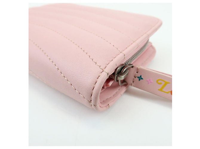 Cartera Compacta Louis Vuitton New Wave Gypt Smoothie Pink M63791 - vista 9