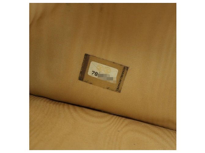Cartera compacta tri-fold CHANEL COCO Mark de piel caviar marrón - vista 24