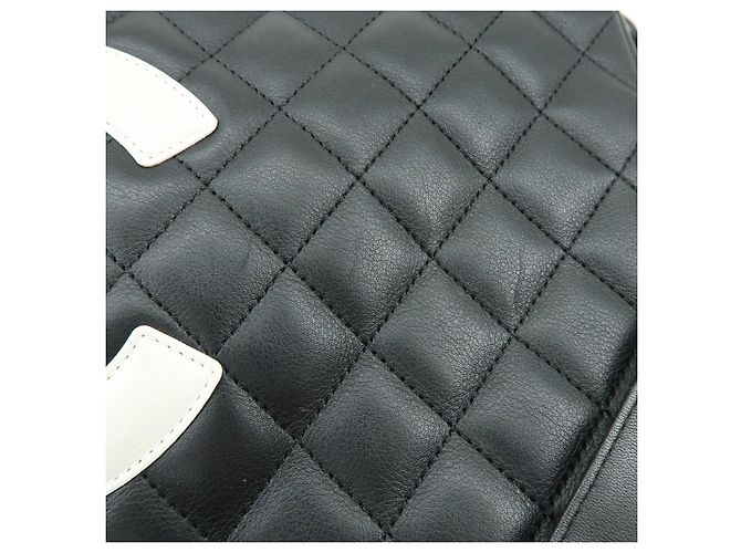 CHANEL Cambon Line Lambskin Medium Pochette Shoulder Bag A25178 - vista 16