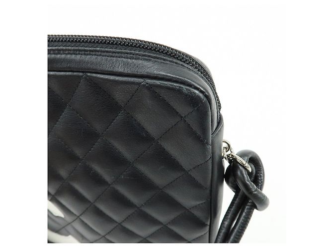 CHANEL Cambon Line Lambskin Medium Pochette Shoulder Bag A25178 - vista 19